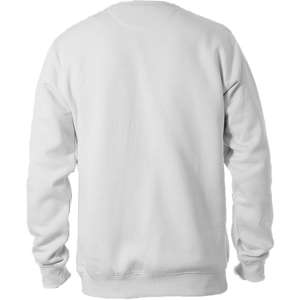 Sudadera Premium Hombre Cuello Redondo Trasero